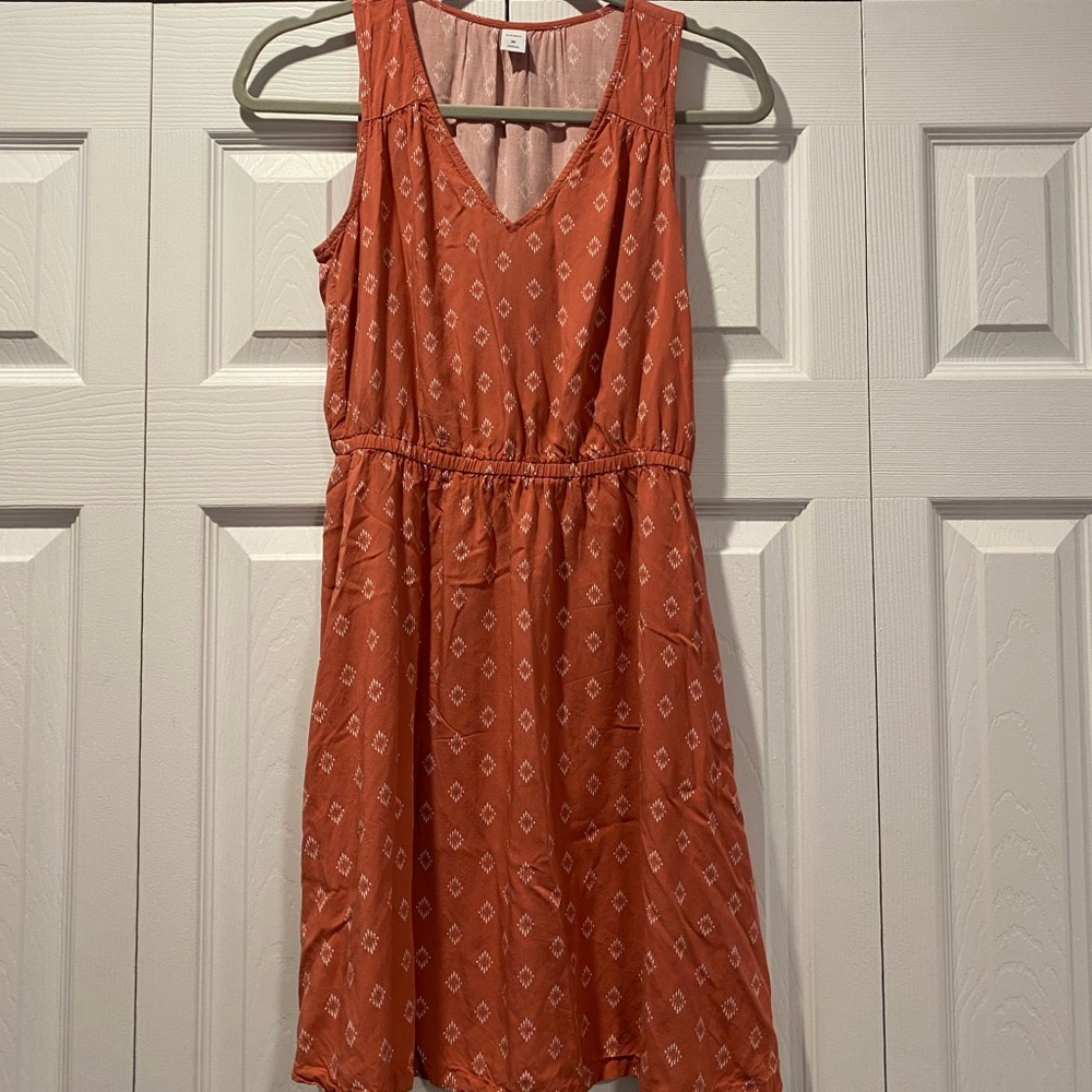 Old Navy cinch waist tank dress